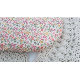 Moses Basket Fitted Sheet Made With Liberty Cotton